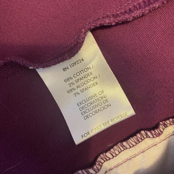 Trilllogy Morning Sun Embroidery Jacket Women S Purple Button Festival Outdoors - Picture 5 of 9